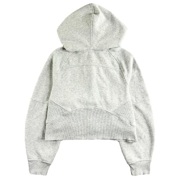 Lululemon Scuba Oversized Half-Zip Hoodie Heathered Ultra Light Grey Size XS/S - Picture 2 of 11
